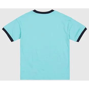 Dívčí tričko Tričko Champion Türkis/ Dunkelblau 899374 122