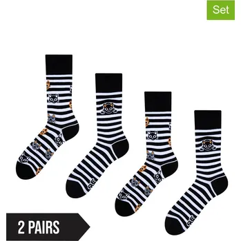 Pánské ponožky Ponožky Dedoles Schwarz/ Weiß 630148 35