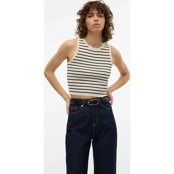 Dámská móda Vero Moda Creme/ Schwarz 7351587 XL