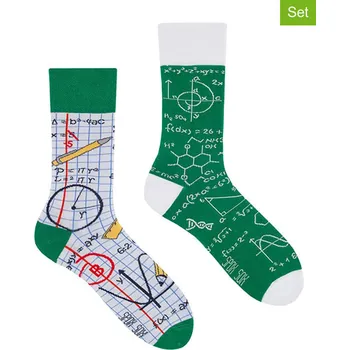 Pánské ponožky Ponožky Spox Sox Weiß/ Grün 4531171 36