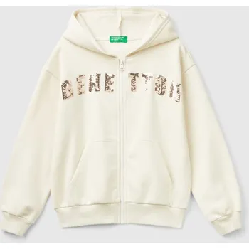 Dívčí mikina Benetton Creme 8392688 122