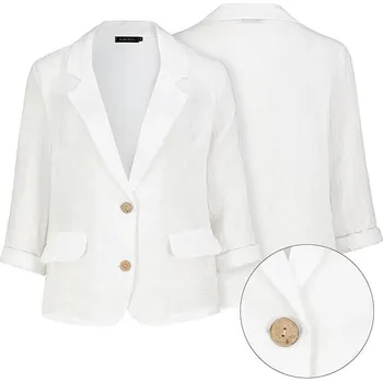 Dámská vesta Bunda Eight2Nine Weiß 6141238 M/L