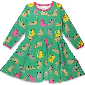 Dívčí šaty Toby Tiger Grün/ Bunt 204350 122