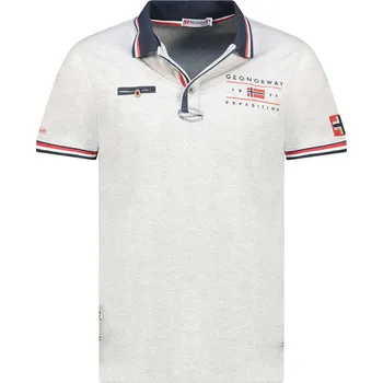 Pánské tričko Tričko Geographical Norway Grau 6562863 M