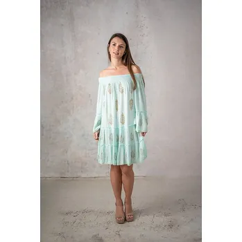 Dámské šaty Šaty Lula Natura Hellblau 467230 onesize