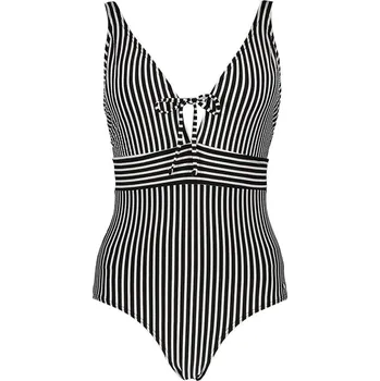 Dámské plavky Plavky s.Oliver Schwarz/ Weiß 1981860 36A/B-Cup