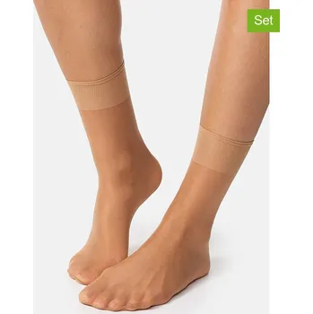 Dámské ponožky Ponožky Nur Die Beige - 15 DEN 9645669 onesize