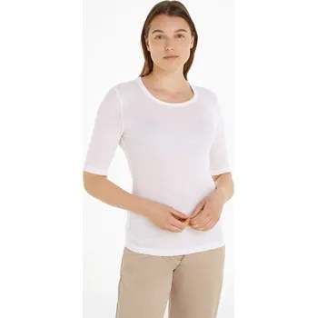 Dámská móda Tričko Tommy Hilfiger Creme 9550246 XL