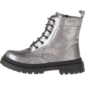 Dívčí kozačky lamino Silber 8820293 32