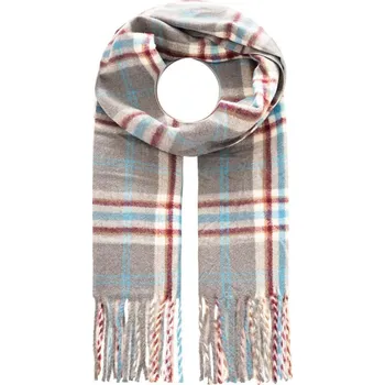 Šála Zwillingsherz Grau/ Hellblau/ Rot 4812611 onesize