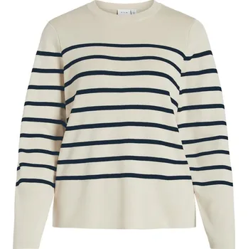 Dámské oblečení Vila Creme/ Dunkelblau 725754 L