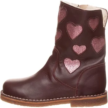 Dívčí kozačky kmins Bordeaux 4702895 38