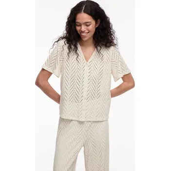 Tričko Vila Creme 7361455 L