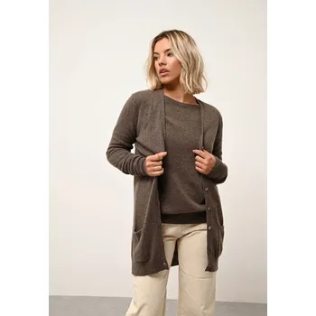 Dámský svetr Just Cashmere Braun 3204803 XL