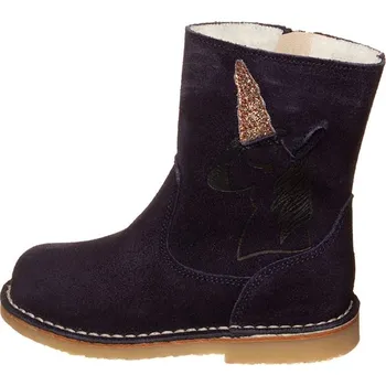 Dívčí kozačky kmins Dunkelblau 7210872 25