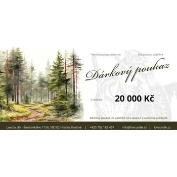 Dárkový potravinový koš Dárkový poukaz elektronický 20 000 Kč