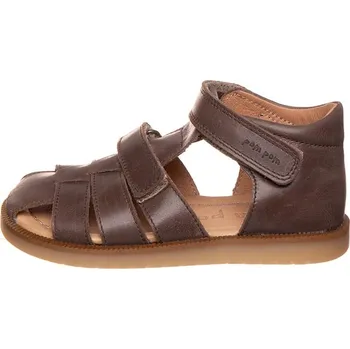 Dívčí obuv Boty POM POM Braun 5812290 33