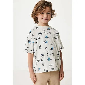 Chlapecké tričko Tričko Mexx Creme/ Dunkelblau 9561090 158