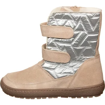 Dívčí kozačky kmins Beige/ Silber 7087974 34