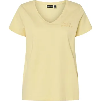 Tričko Pieces Gelb 7820414 XS