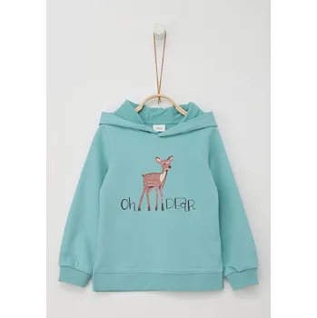 Dívčí mikina s.Oliver Türkis 6011475 128