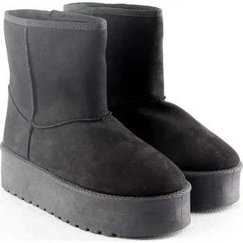 Dámské kozačky Boty C'M Schwarz 9427941 37