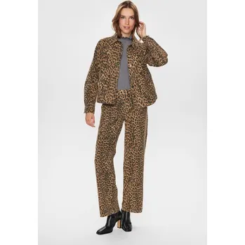 Dámská košile Košile NÜMPH Camel/ Schwarz 4458868 42