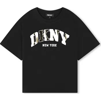 Dívčí tričko Tričko DKNY Schwarz 3857678 152