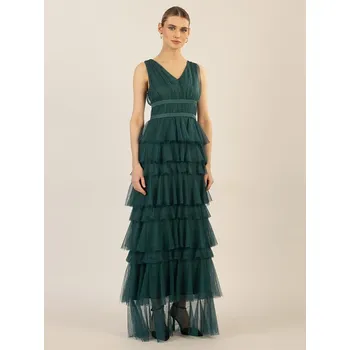 Dámské šaty Šaty APART Dunkelgrün 711709 36