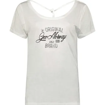 Dámské tričko Tričko Geographical Norway Weiß 5999566 XXL