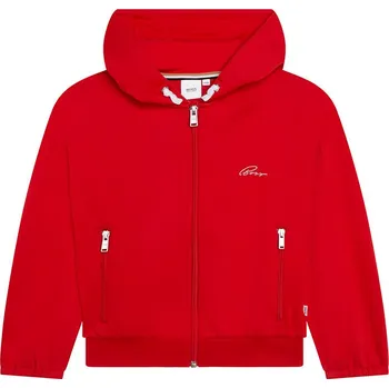 Dívčí mikina Hugo Boss Kids Rot 246689 128