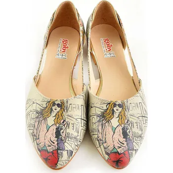 Dámské baleríny Goby Creme/ Bunt 4969984 37