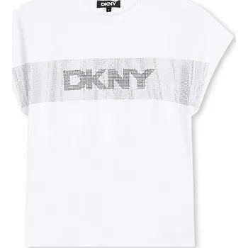 Dívčí tričko Tričko DKNY Weiß 7576514 152