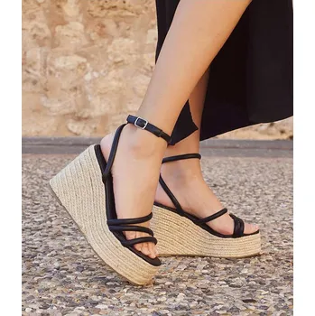 Dámské sandále Belucci Schwarz 8145295 40