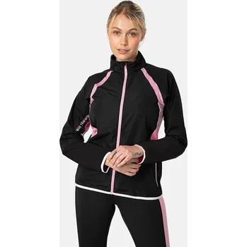 Dámská vesta Bunda KARI TRAA Schwarz/ Rosa 6131895 L