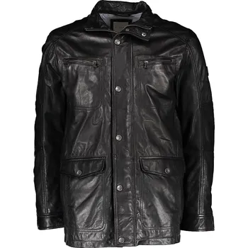 Pánská větrovka Bunda Bugatti Schwarz 3124019 54