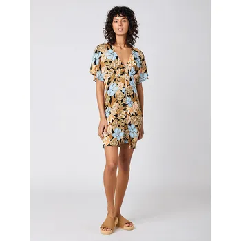 Dámská móda Šaty Rip Curl Hellblau/ Hellbraun 9837159 M