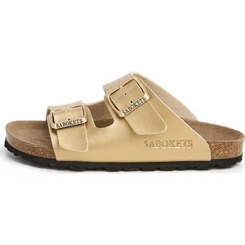 Dívčí pantofle SABOKETS Gold 3258265 34