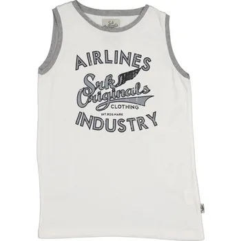 Chlapecké tričko Tričko Peak Mountain Weiß 168997 176