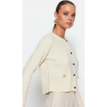 Dámský svetr trendyol Beige 7126992 M