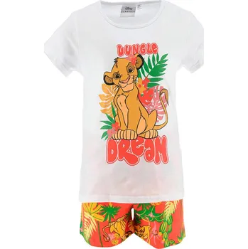 Chlapecké pyžamo Disney König der Löwen Weiß/ Bunt 9388766 104