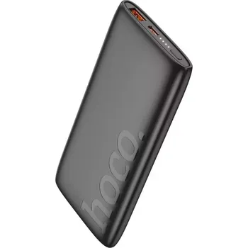 Powerbanka Externí baterie POWER BANK Hoco J122, 1x USB C, 1x USB A, 10000 mAh, PD 22,5W, Ultra thin, černá