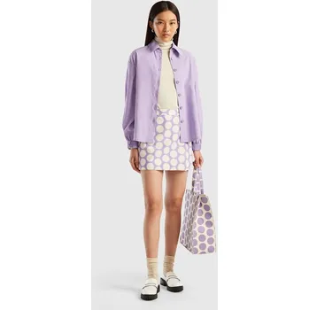 Dámská košile Košile Benetton Lila 5222441 M