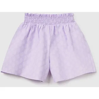 Dívčí kraťasy Benetton Lila 828095 130