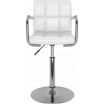 Jídelní židle Židle Petromila umělá kůže bílá 4 ks