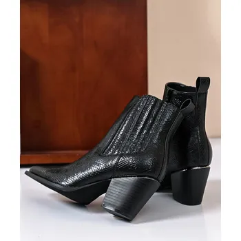 Dámské kozačky Kozačky Sixth Sens Schwarz 9565570 37