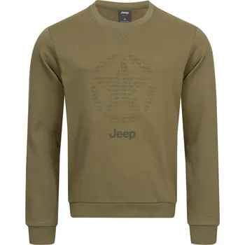 Pánská mikina Pánská mikina Jeep Men Round Neck Sweatshirt Star All 2XL