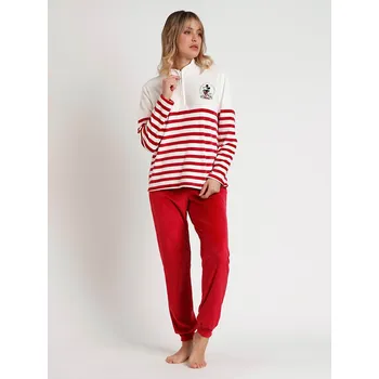 Dámské pyžamo Disney Rot/ Weiß 1535425 M