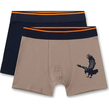 Chlapecká mikina Sanetta Hellbraun/ Dunkelblau 7362446 164