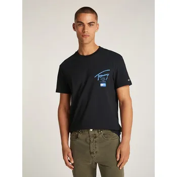 Pánské tričko Tričko TOMMY JEANS Schwarz 3791238 3XL